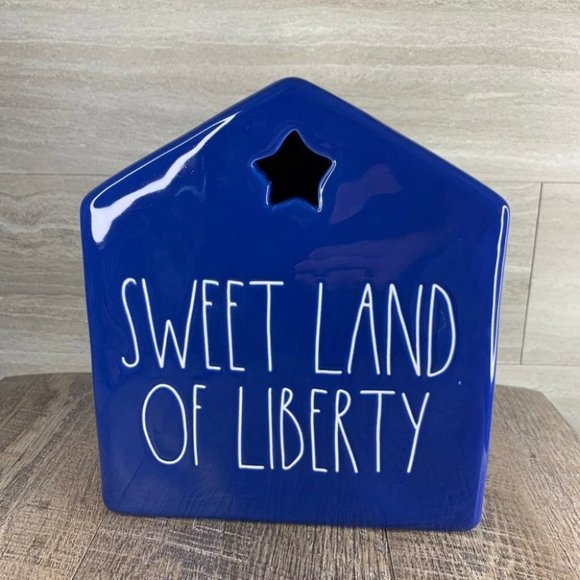 Rae Dunn Other - Rae Dunn Patriotic Sweet Land of Liberty Luminary House